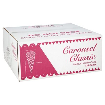 Carousel Classic 130 Medium Waffle Cones