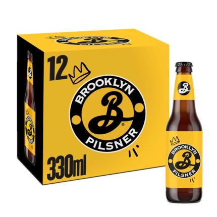 Brooklyn Pilsner Lager Beer 12 x 330ml Bottle