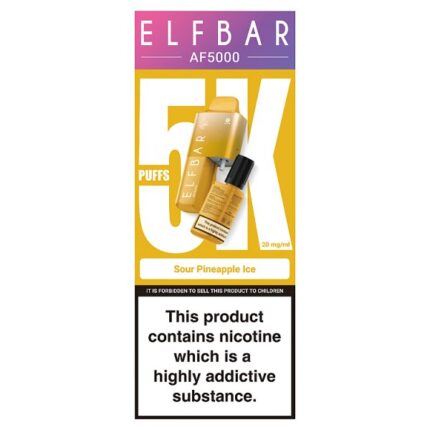 Elfbar AF5000 Sour Pineapple Ice Puffs 20mg/ml