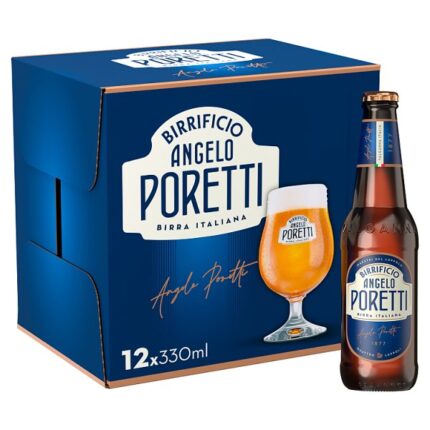 Birrificio Angelo Poretti Premium Lager Beer 12 x 330ml Bottle